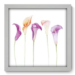 Quadro Decorativo com Moldura - Flores - 028qnf - comprar online