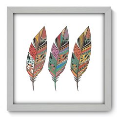 Quadro Decorativo com Moldura - Penas - 028qns - comprar online