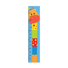 Régua de Crescimento Infantil Adesivo Girafa Animais Menino Menina Bebê - 028reg - loja online