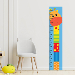 Régua de Crescimento Infantil Adesivo Girafa Animais Menino Menina Bebê - 028reg na internet