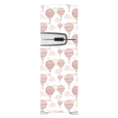 Adesivo Decorativo de Geladeira - Nuvens e Balões - 029gel