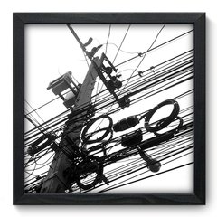Quadro Decorativo com Moldura - Poste - 029qnu