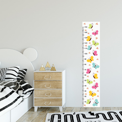 Régua de Crescimento Infantil Adesivo Borboleta Menina Bebê - 029reg - comprar online