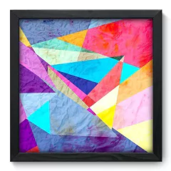Quadro Decorativo com Moldura - Abstrato - 030qna