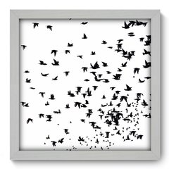 Quadro Decorativo com Moldura - Revoada - 031qnd - comprar online