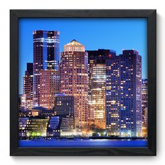 Quadro Decorativo com Moldura - Cidade - 031qnu