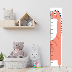 Régua de Crescimento Infantil Adesivo Dinossauro Dino Menino Menina Bebê - 031reg