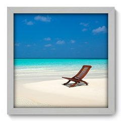 Quadro Decorativo com Moldura - Praia - 032qnp - comprar online