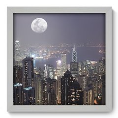 Quadro Decorativo com Moldura - Cidade - 032qnu - comprar online