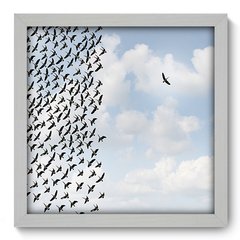 Quadro Decorativo com Moldura - Revoada - 033qnd - comprar online