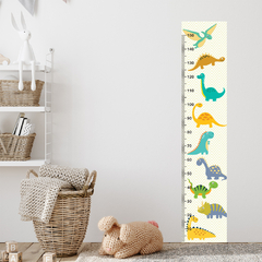Régua de Crescimento Infantil Adesivo Dinossauro Dino Menino Menina Bebê - 033reg - Allodi