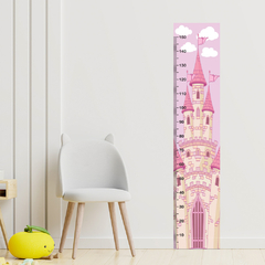 Régua de Crescimento Infantil Adesivo Castelo Princesa Menina Bebê - 039reg na internet