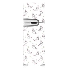 Adesivo Decorativo de Geladeira - Unicórnio Baby Bebe - 041gel