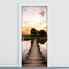 Adesivo Decorativo de Porta - Caminho - 043cnpt