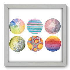 Quadro Decorativo com Moldura - Bolas - 044qna - comprar online