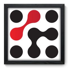 Quadro Decorativo com Moldura - Bolas - 046qna