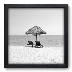 Quadro Decorativo com Moldura - Praia - 047qnp