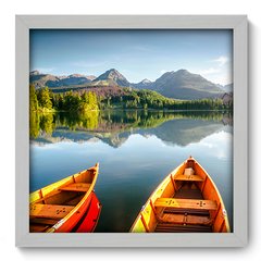 Quadro Decorativo com Moldura - Lago - 048qnp - comprar online