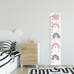Régua de Crescimento Infantil Adesivo Arco-íris Quarto Menino Menina - 048reg - comprar online