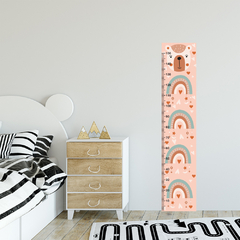 Régua de Crescimento Infantil Adesivo Arco-íris Escola Quarto Menino Bebê - 049reg - comprar online