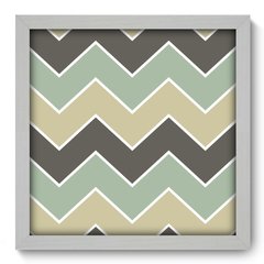 Quadro Decorativo com Moldura - Chevron - 051qna - comprar online