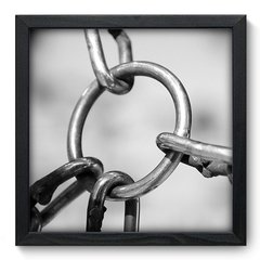 Quadro Decorativo com Moldura - Corrente - 053qnd
