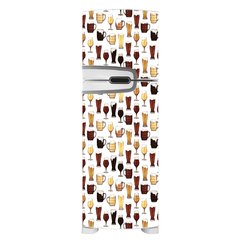 Adesivo Decorativo de Geladeira - Cervejas - Bar - 054gel