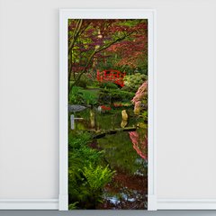 Adesivo Decorativo de Porta - Natureza - Floresta - 058cnpt