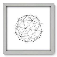 Quadro Decorativo com Moldura - Linhas - 058qna - comprar online