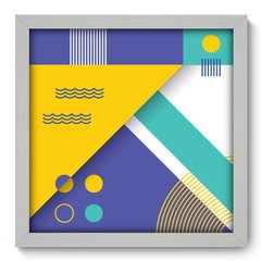 Quadro Decorativo com Moldura - Abstrato - 059qna - comprar online