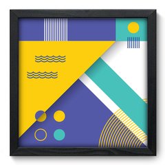 Quadro Decorativo com Moldura - Abstrato - 059qna