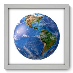 Quadro Decorativo com Moldura - Globo - 063qnd - comprar online