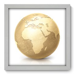 Quadro Decorativo com Moldura - Globo - 065qnd - comprar online