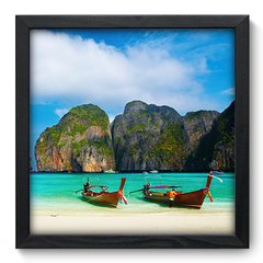 Quadro Decorativo com Moldura - Tailândia - 066qnm