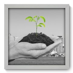 Quadro Decorativo com Moldura - Meio Ambiente - 067qnd - comprar online