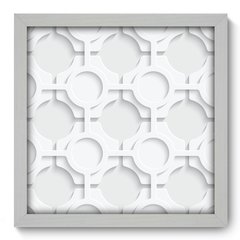 Quadro Decorativo com Moldura - Abstrato - 068qna - comprar online