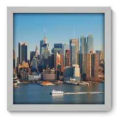 Quadro Decorativo com Moldura - Nova Iorque - 071qnm - comprar online