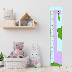 Régua de Crescimento Infantil Adesivo Dinossauro Dino Menino Menina Bebê - 072reg
