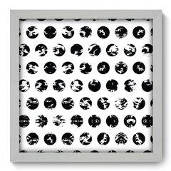 Quadro Decorativo com Moldura - Abstrato - 073qna - comprar online