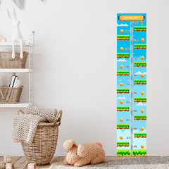 Régua de Crescimento Infantil Adesivo Gamer Quarto Menino Menina Bebê - 075reg - comprar online