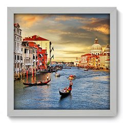 Quadro Decorativo com Moldura - Veneza - 080qnm - comprar online
