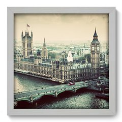 Quadro Decorativo com Moldura - Londres - 082qnm - comprar online