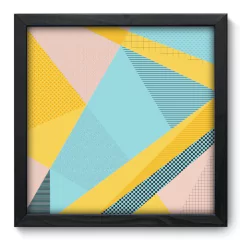 Quadro Decorativo com Moldura - Geometria - 086qna