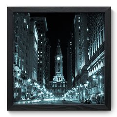 Quadro Decorativo com Moldura - Filadélfia - 087qnm