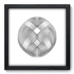 Quadro Decorativo com Moldura - Abstrato - 088qna