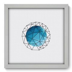Quadro Decorativo com Moldura - Abstrato - 090qna - comprar online