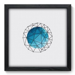 Quadro Decorativo com Moldura - Abstrato - 090qna