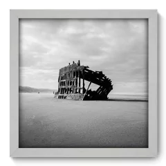 Quadro Decorativo com Moldura - Destroços - 090qnp - comprar online
