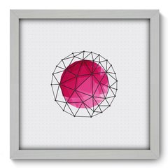 Quadro Decorativo com Moldura - Abstrato - 091qna - comprar online