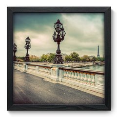Quadro Decorativo com Moldura - Paris - 091qnm